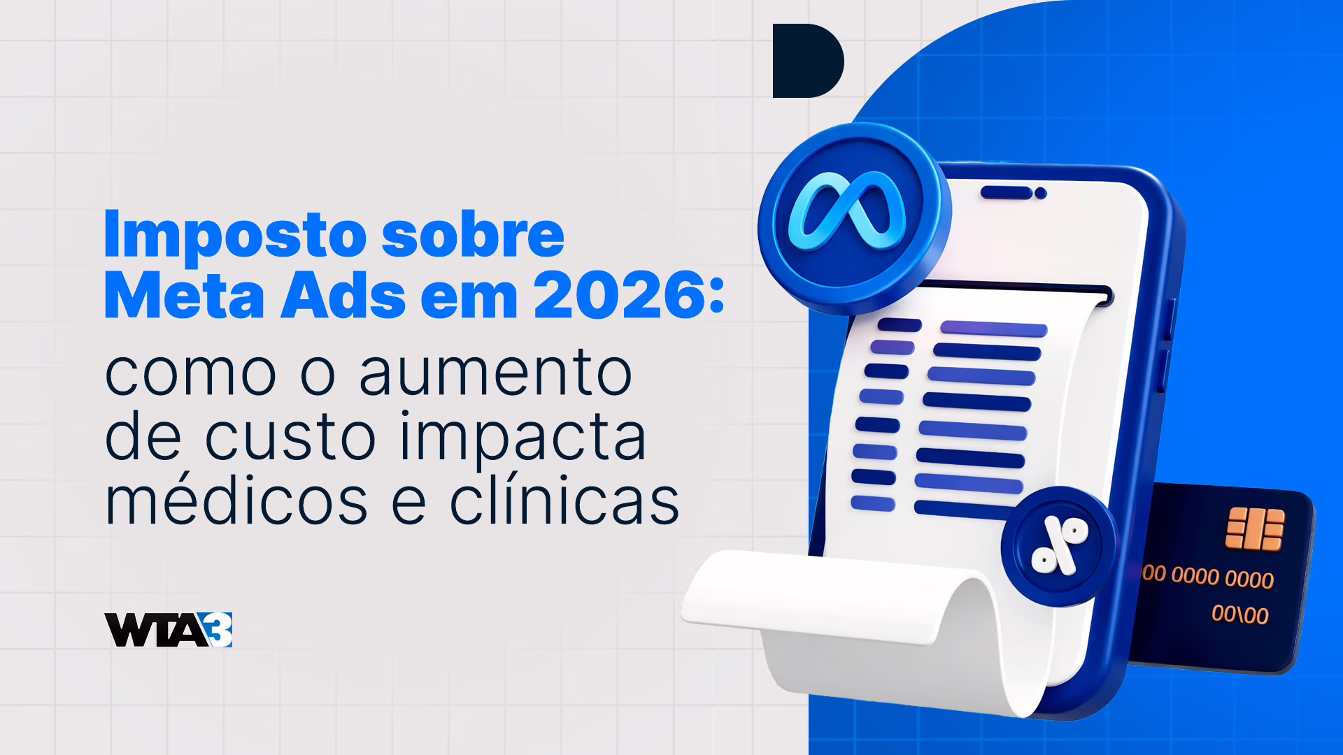 Imposto Meta Ads 2026: impacto para clínicas médicas
